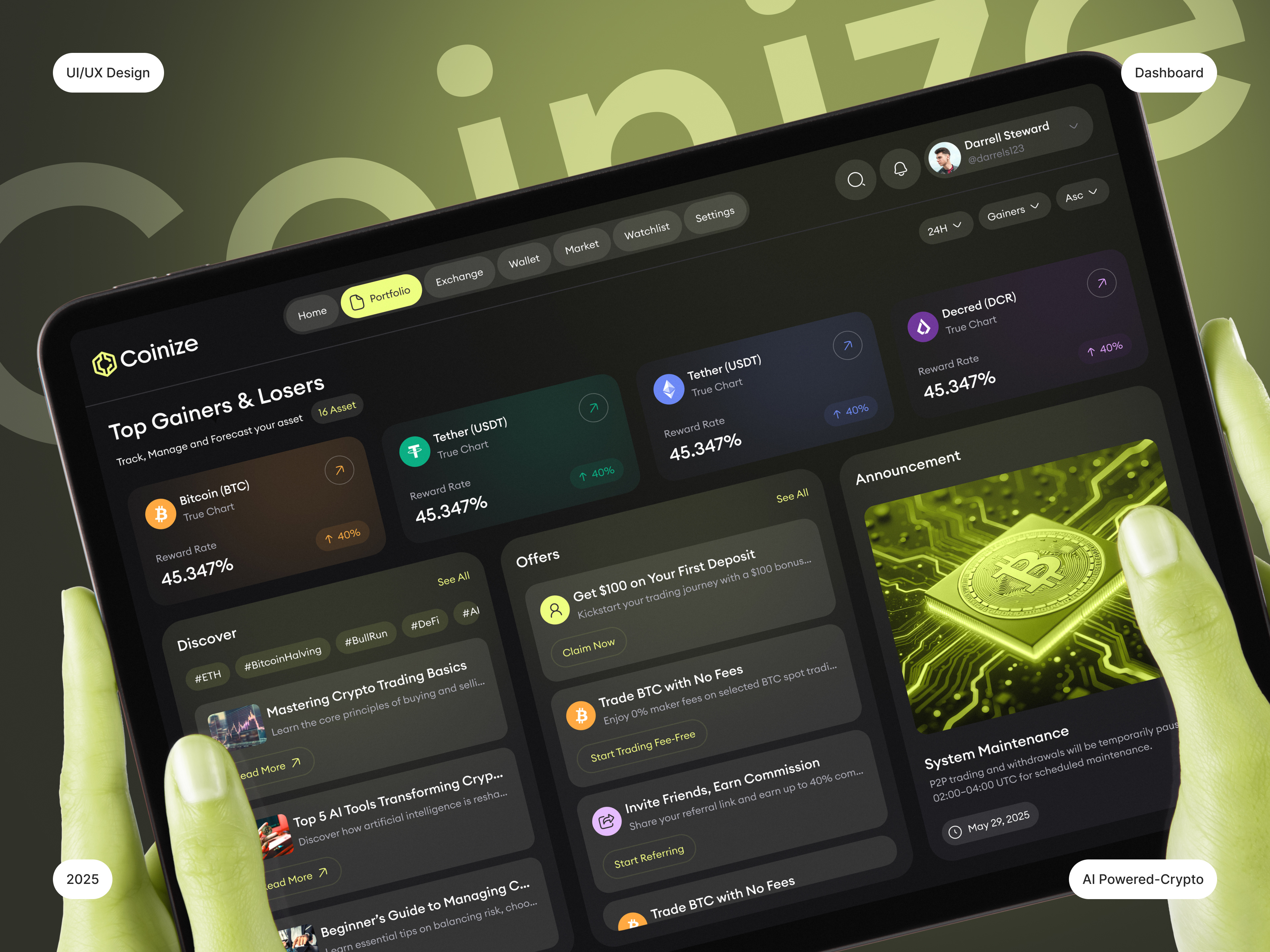 AI Powered Crypto Management Dashboard UI Design admin dashboard admin panel ai crypto crypto admin dashboard crypto dashboard crypto exchange crypto management cryptocurrency dashboard dashboard design figma uiux