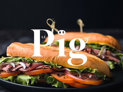 Lé Pig branding design graphic design identity logo logo design logodesign vector