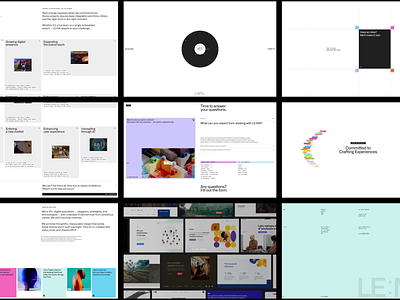 AI Landing page web design agency animation ✦ LE:MA ai animation design interaction landing page motion graphics service site startup ui ux web web design website