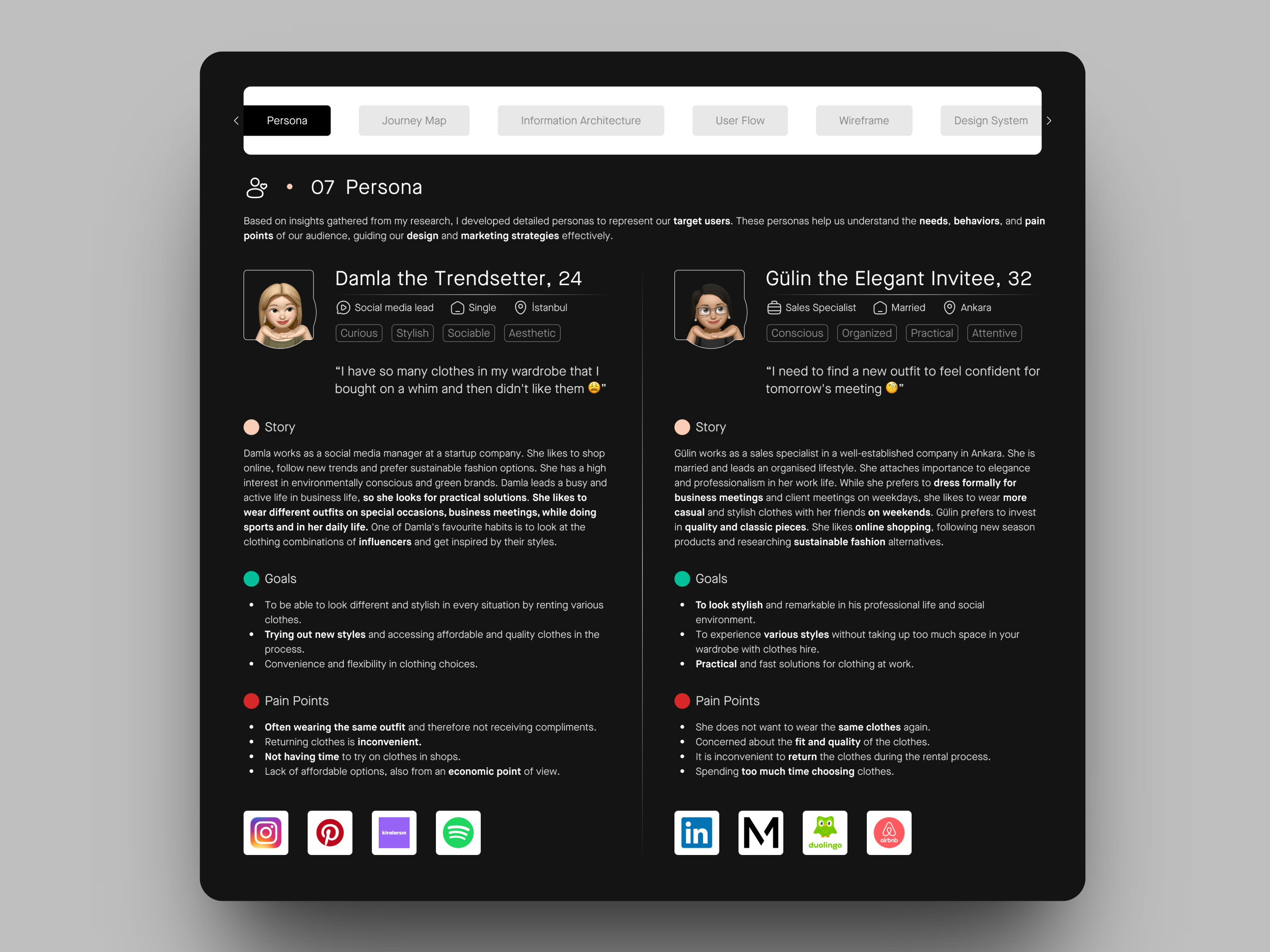 UX Persona branding design ecommercedesign graphic design illustration logo persona ui ux uxdesign vector