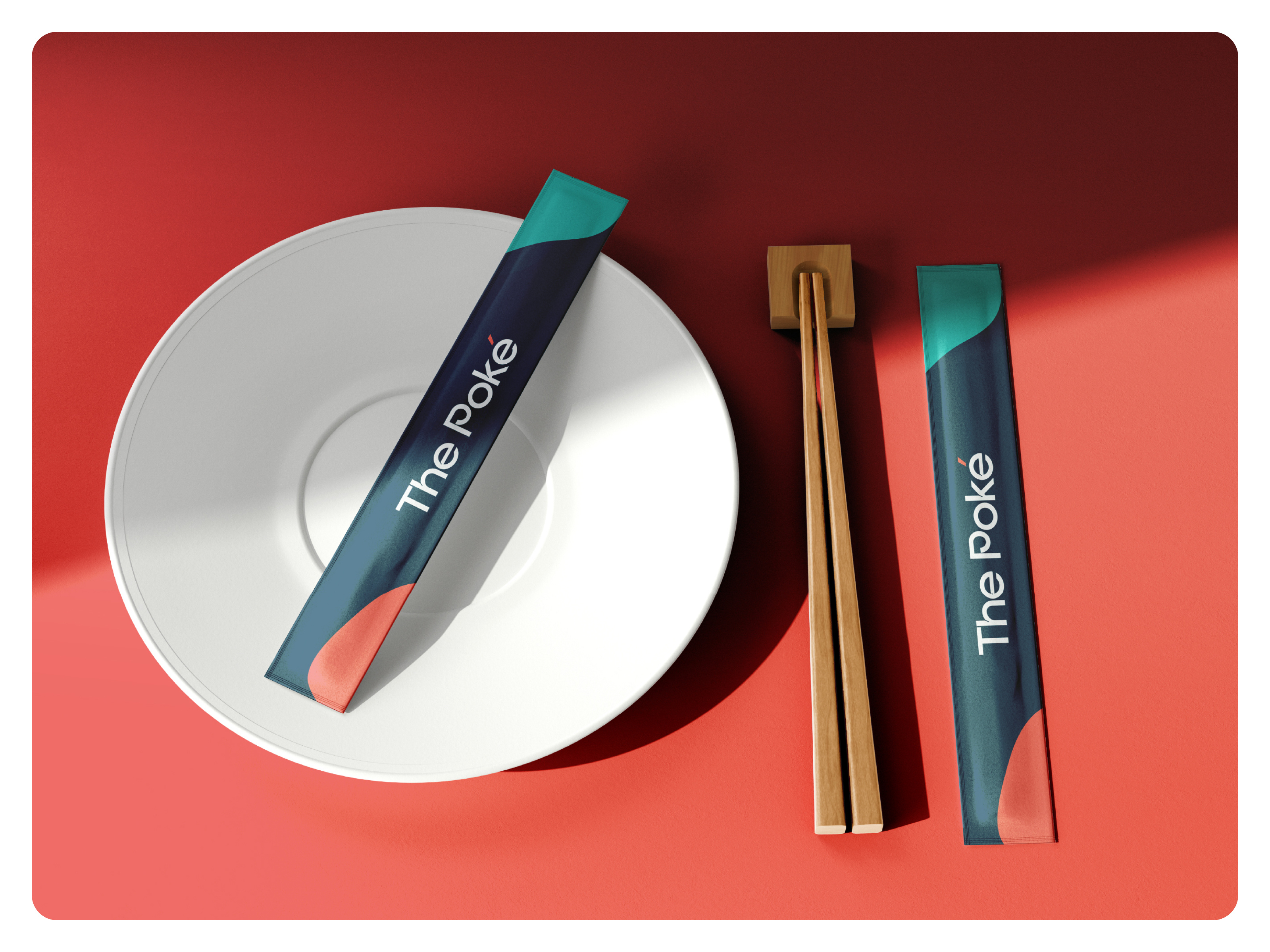 The Poke Branding beverage brandidentity branding food graphic design logo logodesign modern branding poke restaurant riyadh saudi arabia seafood visualidentity