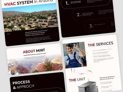 Mint – HVAC System Design for Arizona Homes appdesign branding creativedesign design figma illustration moderndesign prototype ui ux