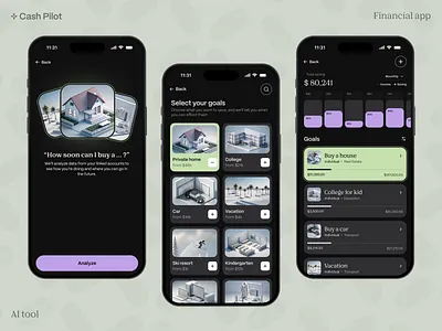 CashPilot – Investment Mobile App UI UX Design app app screen creative mobile app financial app financial dashboard fintech fintech app fintech dashboard fintech website investment dashboard investment website mobile mobile app mobile app design mobile app ui mobile dashboard mobile login mobile ux trading dashboard trading ui