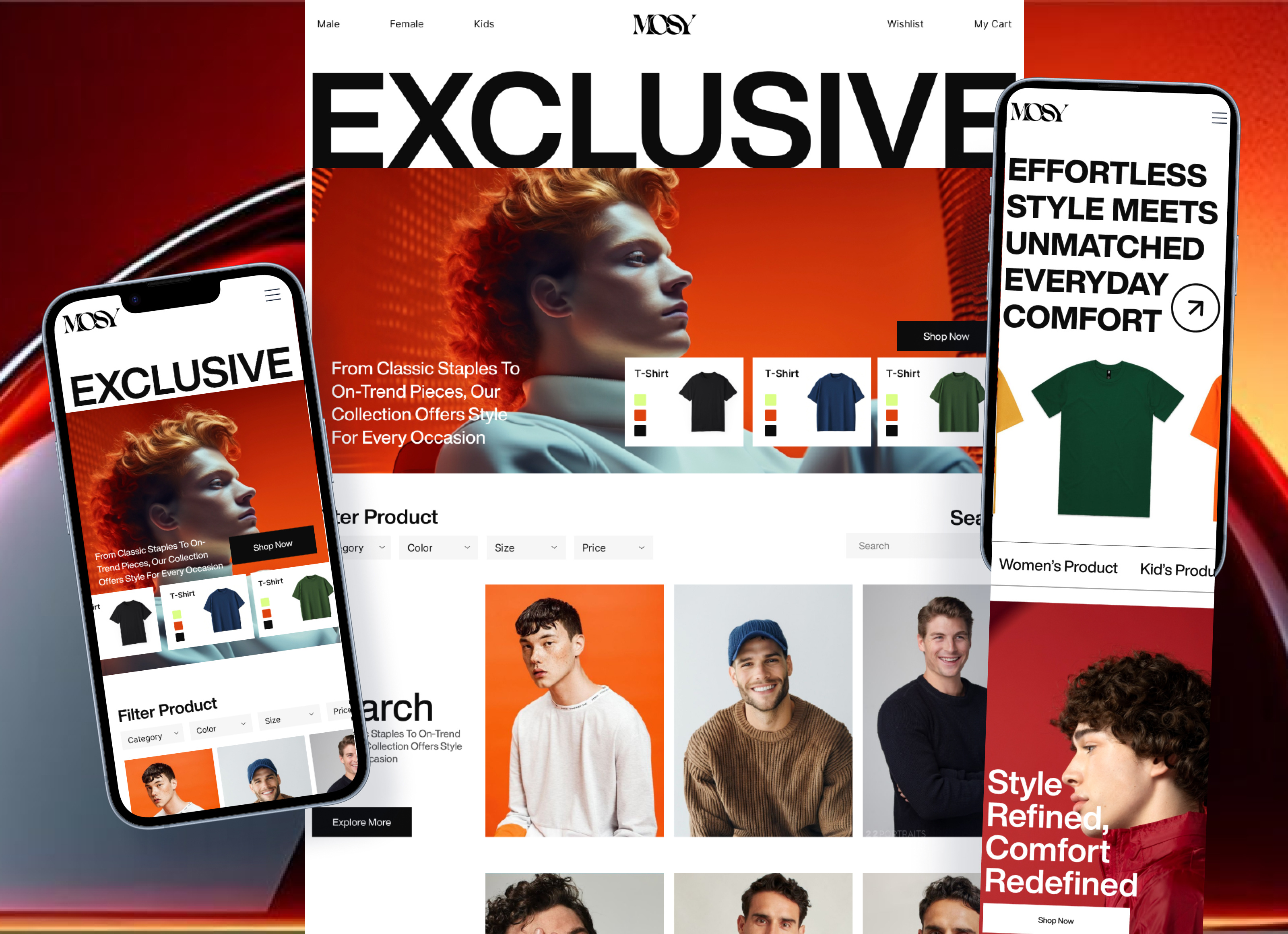 Responsive website development 3d ai b2b beauty branding business website development ecommerce figma mobile app online business responsive skincare startup techwitpro transport uiux uiux design web design website design