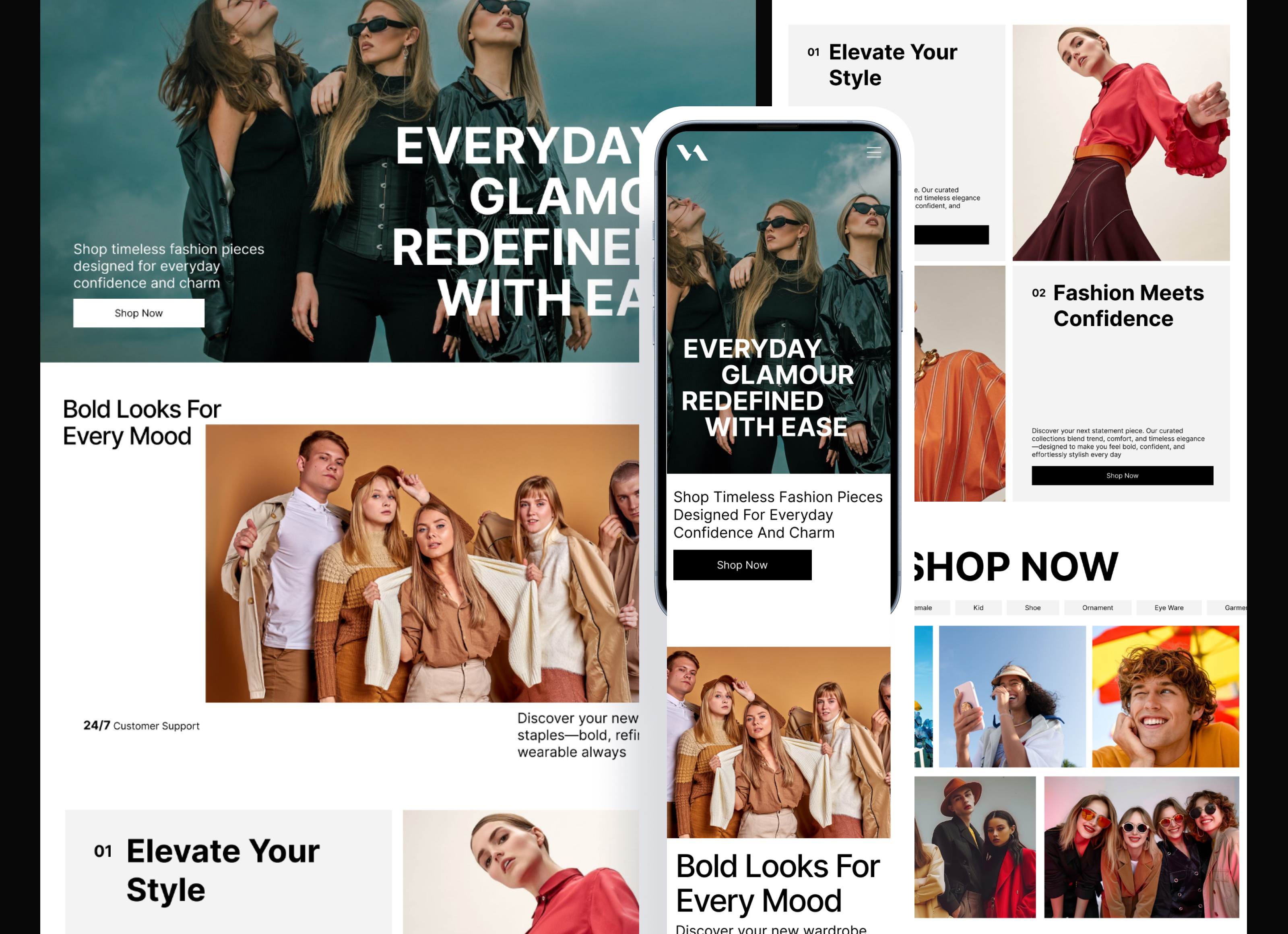Example of Responsive Website Development