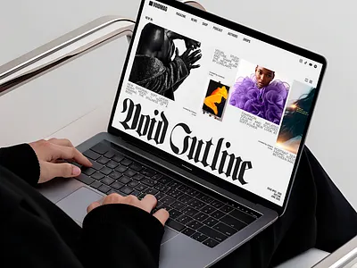 VoidMag UX/UI exploration | Editorial design art direction blog bold typography editorial editorial design editorial layout grid inspiration magazine modern typography ui ui design uxui web design