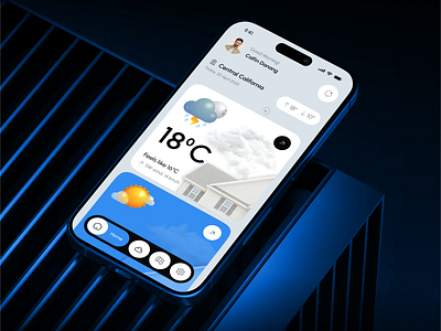 Weather Mobile App Concept app app design app interfaces app landing page app login screen clean design forecast mobile app design mobile app ui mobile login modern app ui ui ux design weather weather app weather dashboard weather forecast weather mobile app weather ui weather widget