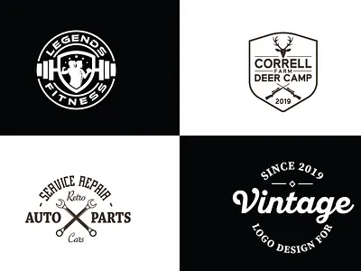 Vintage Logo Design logo logo design retro logo vintage logo
