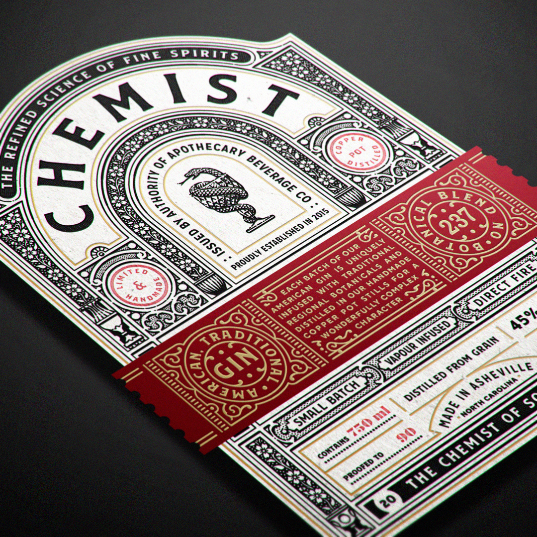 Chemist Label branding design graphic designer illustration label logo logo design packaging