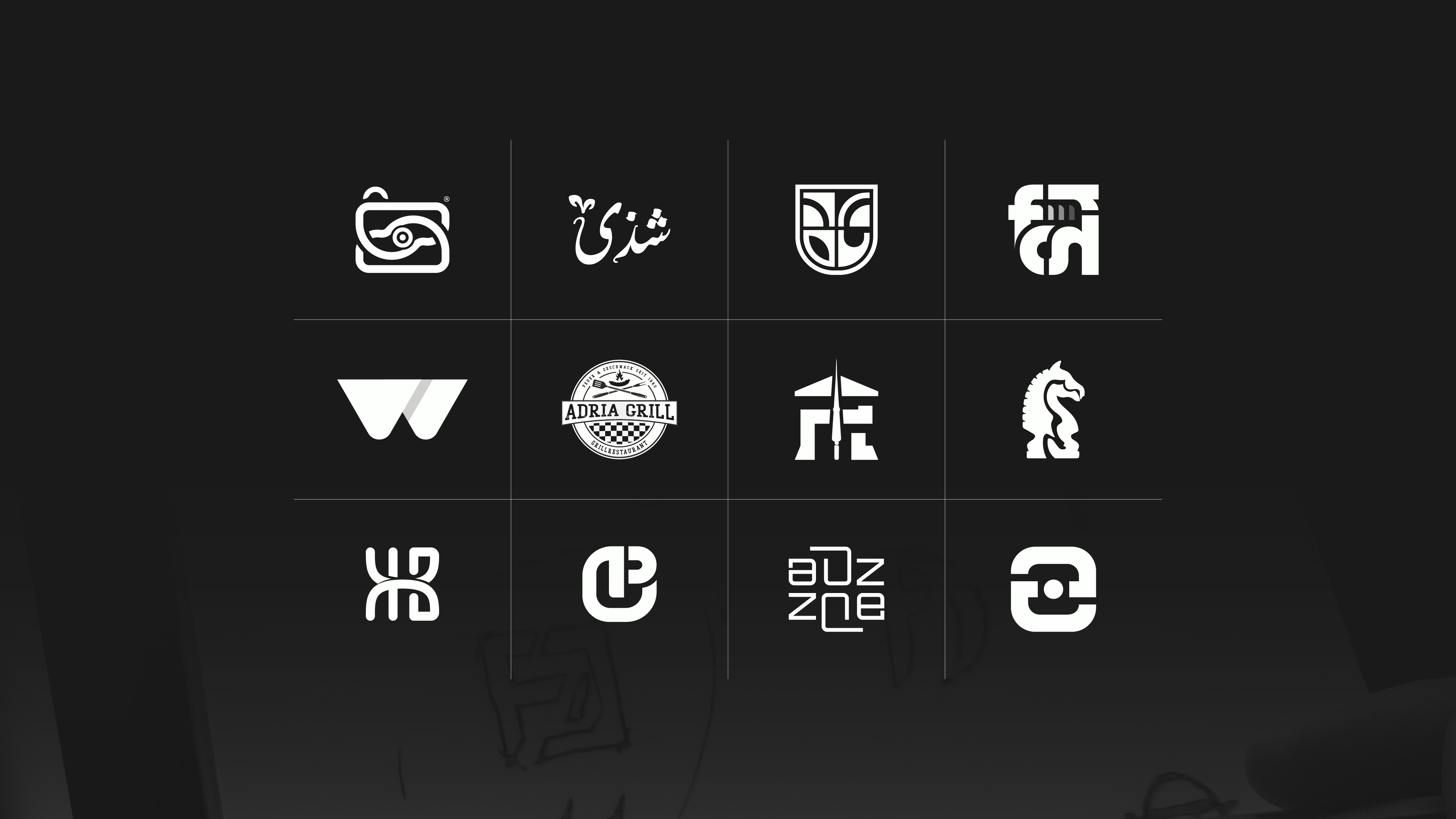 LOGOFOLIO — Logos & Marks Vol.02 branding graphic design logo logofolio minimal modern monogram typography wordmark