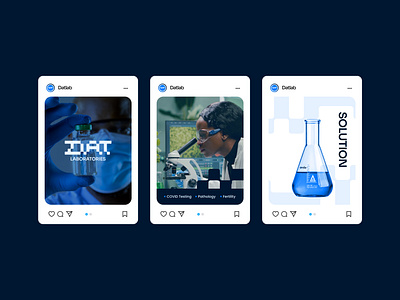 DAT Laboratories — Visual Identity brand identity branding graphic design logo logo design