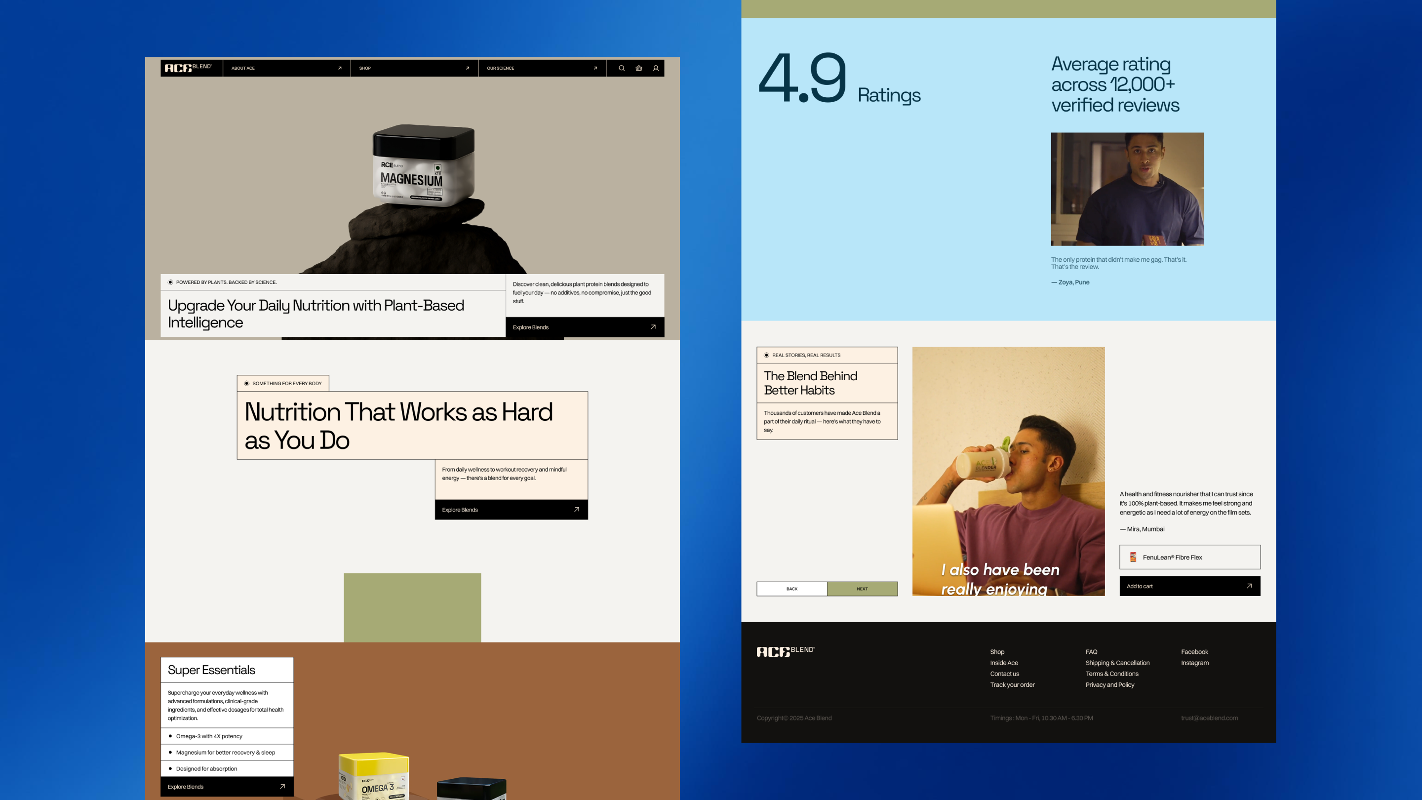 Example of Website Design | UI/UX | Figma