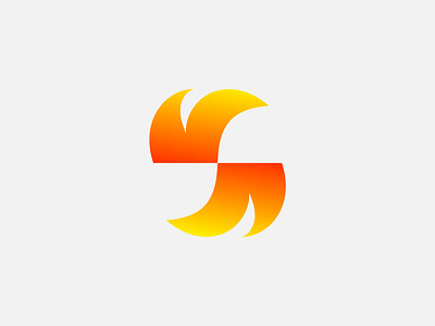 S + Fire Logo brand identity brand logo brand mark branding branding logo business logo design fire fire logo flame flame logo graphic design letter s logo logotype modern modern logo motion graphics s fire s logo