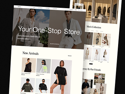 Fashion E commerce design ecommerce fashion shop uiux userinterface websites
