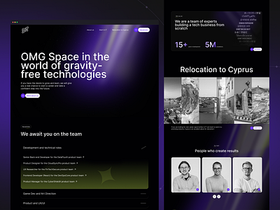Web And UX/UI Design For IT Company business business website company company website corporate design it company platform startup ui ux webdesign