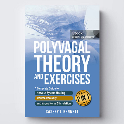 Polyvagal Book Cover Design – Clean & Therapeutic Layout visual storytelling