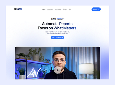 Automate reports and prioritize app apple landing page branding components creative landing page expert landing page glassy componetns graphic design illustration landinga page ux ui mobile app modern glassy ux ui designer ui ui ux ux web app webdesign website and landing