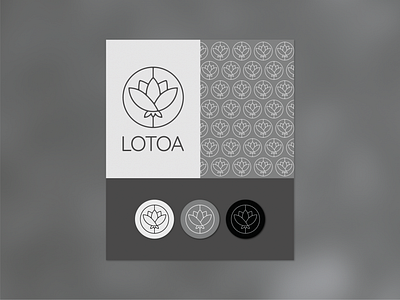 Lotus Flower Logo Variants – Adaptable to Light and Dark Backgro brand brand identity brand variations branding clean logo design elegant branding floral identity graphic design handmade logo logo logo design lotus logo minimal logo natural brand sustainable brand variations vector visual system