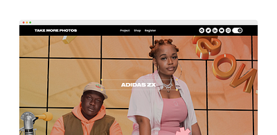 Some previous work with Take More Photos creative agency creatives design dribbble entertainment landingpage marketing marketing agency media media entertainment photo agency web web design website website design