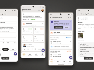 TenantMobile App figma