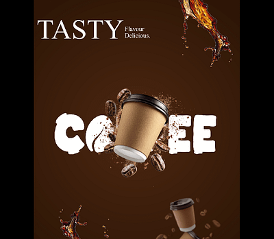 Coffee Brand Social Media Animation 2d 2d animation adobe adobe after effects after effects animation branding design graphic design motion design motion graphics social media video
