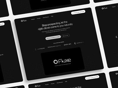 Personal Branding Website black and white branding creator portfolio website creator website landing page linkedin br linkedin branding linkedin creator website linkedin creators linkedin personal branding personal branding personal branding service personal branding ui personal branding website service agency website ux design website ui