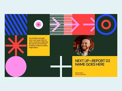 Dynamic Report Presentation Branding brand identity content deck content transition corporate media creative broadcast design digital branding editorial slide geometric visuals graphic language media assets modern graphics motion placeholder presentation layout report branding slide design t presentation branding typography focused visual communication visual storytelling