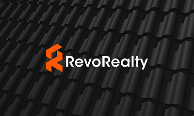 RevoRealty Brand Identity Design brandidentitydesign minimallogo modernlogo realestatelogo realtorlogo