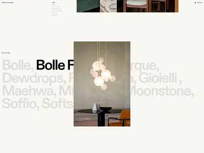 High-End Brand Web Experience Concept aesthetic art design art direction clean design clean ui creative design furniture interior design modern ui design user experience user interface ux ux design ux ui design uxui design