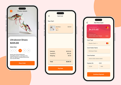 Smooth & secure — a mobile credit card checkout UI