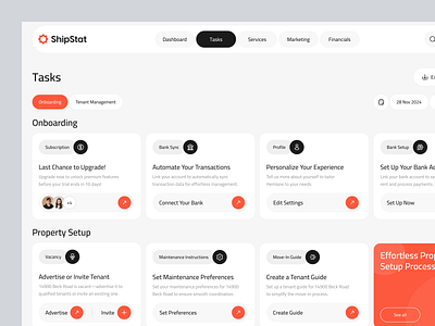 Real Estate Management Web Dashboard admin dashboard ai powered real estate analytics construction creative dashboard dashboard landing page dashboard ui datavisualization productdesign property property app property management propertymanagement real estate realestatedashboard rental management sass app service