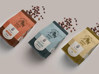 Roadkill Roasted Coffee branding graphic design logo