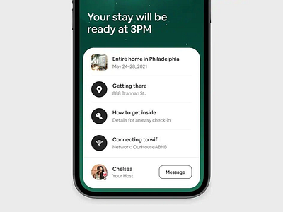 Streamlined Stay Experience Interface airbnb redesign booking screen digital hospitality functional flow guest onboarding host messaging interface mobile product mobile ux navigation ease responsive design smart layout stay details streamlined stay travel assistant travel interface typography ui cards ui design ux design