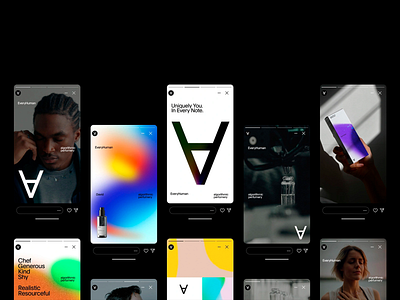 Algorithmic Perfume Mobile Design adaptive visuals app experience brand identity concept design digital branding ecommerce design emotion based fragrance app minimal layout mobile storytelling mobile ui modern interface product showcase sleek transitions story format typography ui exploration user emotion