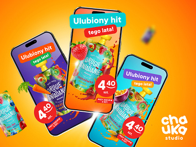 Second Breakfast Social Media Stories affinity designer fruit graphic design juice social media stories