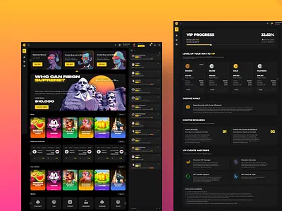 Cartoon-Style Crypto Casino UI 2d ai betting blockchain cartoon casino colorful crypto cryptocurrency gambling graphic design illistration illustration landing rewards slots solana ui ux web3