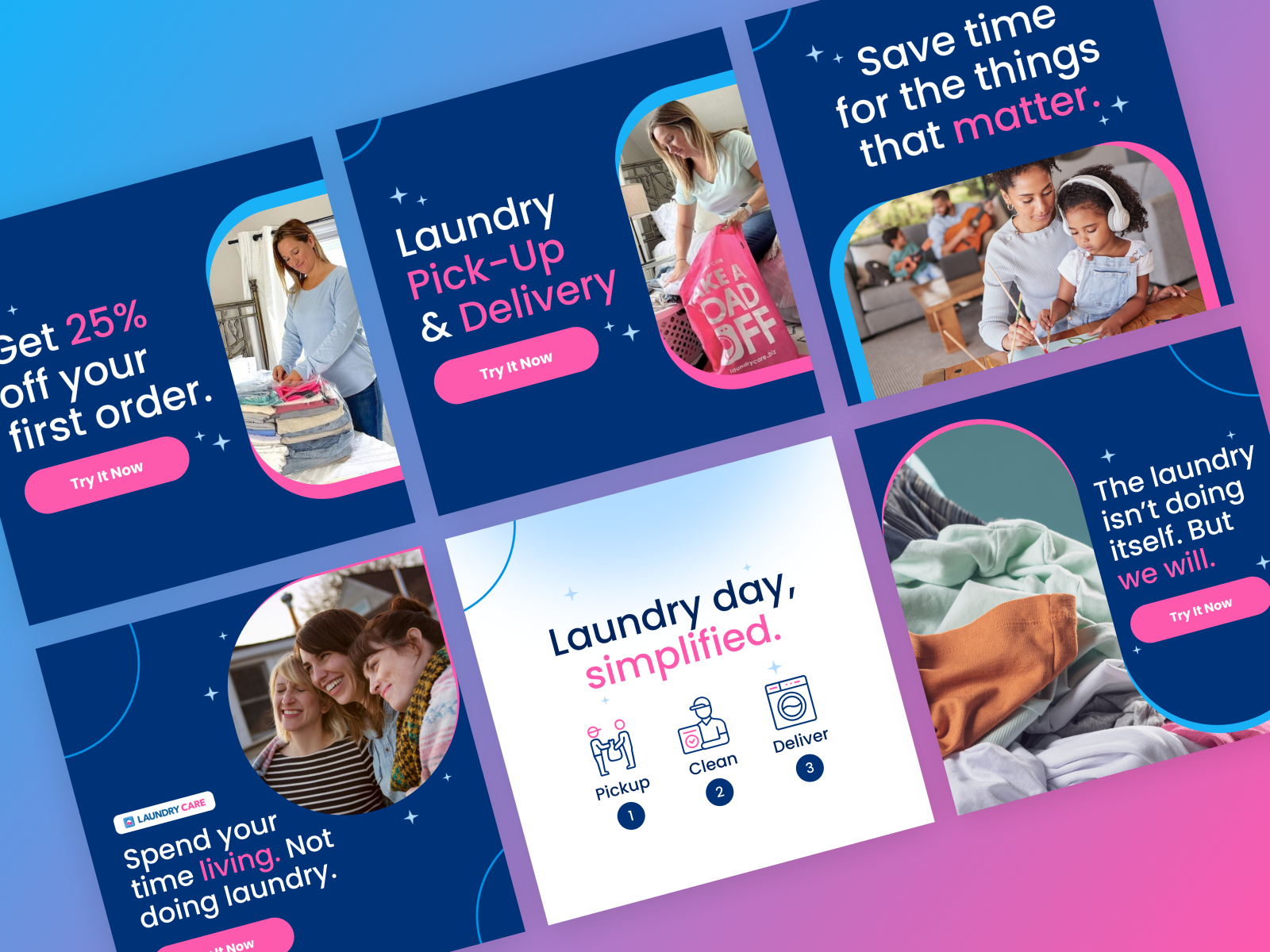 Example of Laundry Care // Facebook Ads