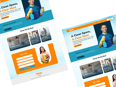 Web design clean ui