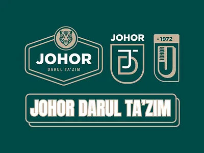 Johor Darul Ta'zim Logo Design badge logo flat design football team football team logo graphic design johor johordarultazim logo design malaysia malaysia design sepakbola sports logo vector vector design vintage logo