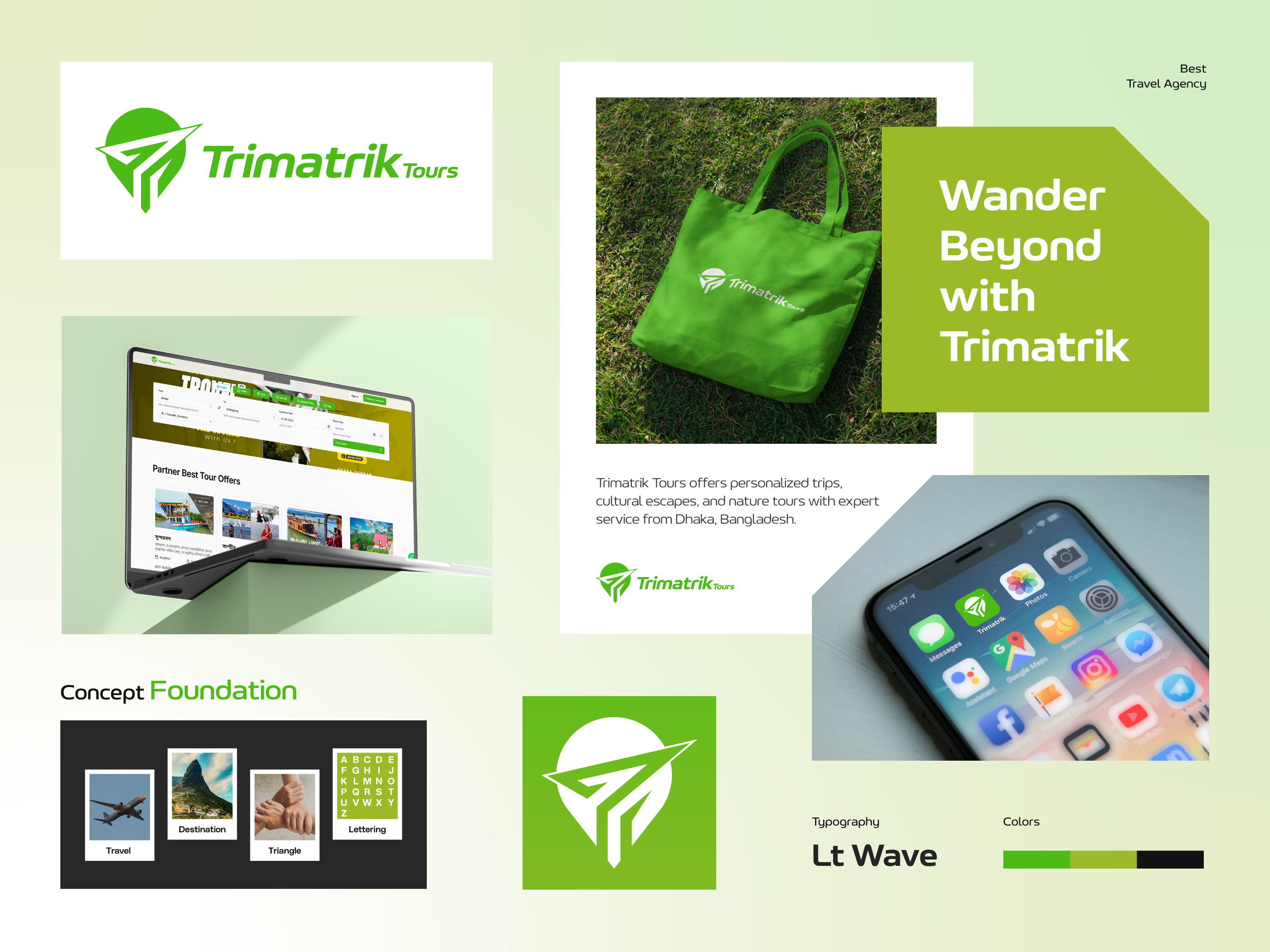 Example of Logo Design With Brand Guidelines