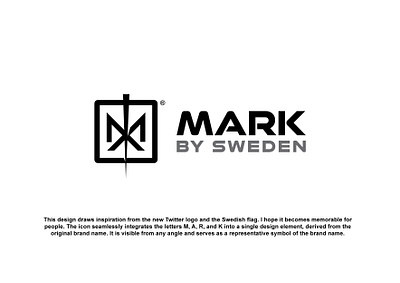 Mark by Sweden logo brand identity branding creative design creative logo design graphic design illustration logo logo design ui
