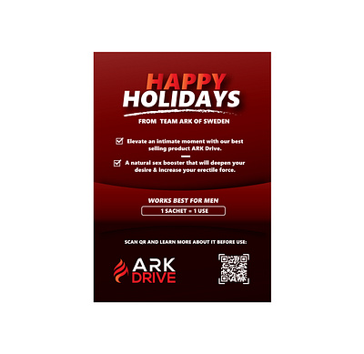 Ark drive flyer design for marketing branding creative design graphic design illustration ui