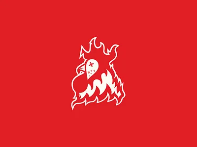 Fiery Chicken-Logo Concept animal logo character chicken chicken logo chicken wings crispy logo cute logo hot chicken logo logo animation logo character design logotype mascot logo modern logo pictorial logo red logo restaurant logo spicy logo