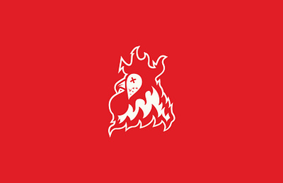 Fiery Chicken-Logo Concept animal logo character chicken chicken logo chicken wings crispy logo cute logo hot chicken logo logo animation logo character design logotype mascot logo modern logo pictorial logo red logo restaurant logo spicy logo