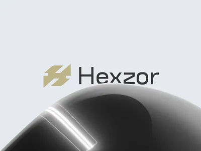 Hexzor Technology Brand Identity abstract logo brand identity branding design h letter hexzor illustration logo logo design logo mark logotype minimalist print software startup logo symbole tech logo technology typography visual identity