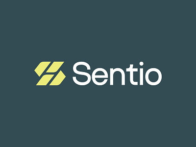 Sentio - Tech Startup Logo abstract logo app icon branding creative logo design futuristic logo logo logo design s logo tech logo technologic logo