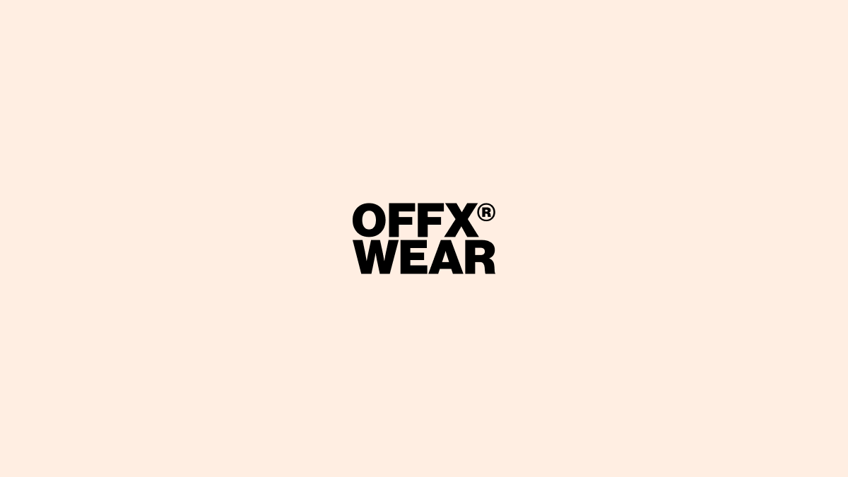 → (OFFX®WEAR) branding clothing exploration identity logo offxwear second hand shop