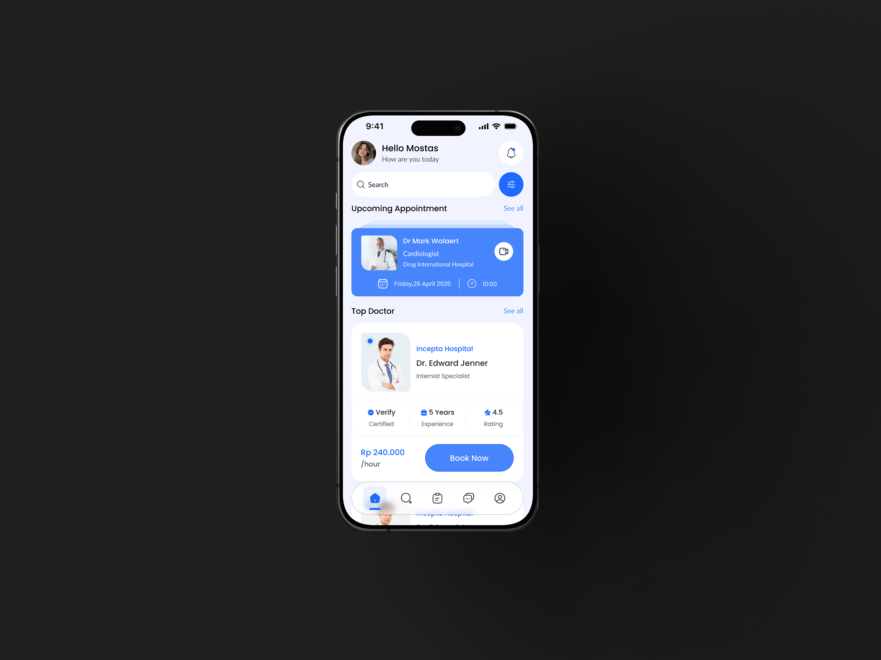 Doctor Appointment Mobile App app design appointmentapp appui booking doctorapp healthcareapp healthtech medicalapp medtech mobileappdesign patientexperience ui ux uxuidesign