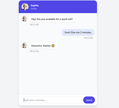 Daily UI #013 – Direct Message