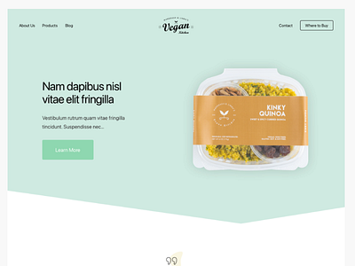 Margeaux & Linda’s Vegan Kitchen – Fresh Food Ecommerce UI/UX app design